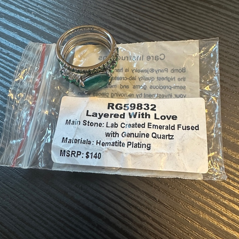 May 2025 BP Layered With Love Size 7 Ring - Picture 4 of 5